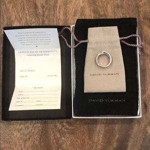Authentic DAVID YURMAN crossover ring